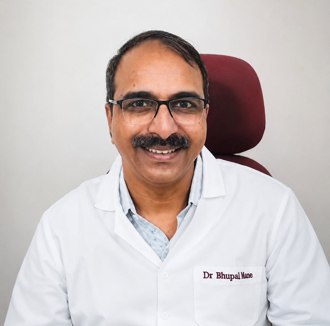 Dr. Bhupal Mane at Dr. Mane's Dental Clinic